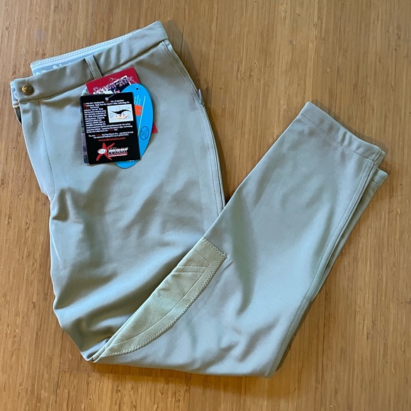 NWT Can’t Decide, Get 2! Knee Patch Riding Breech and Pull on Tights - Picture 3 of 11